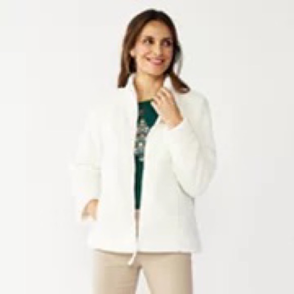 croft & barrow Jackets & Blazers - Croft and Barrow Cozy Sherpa Jacket. NWOT
